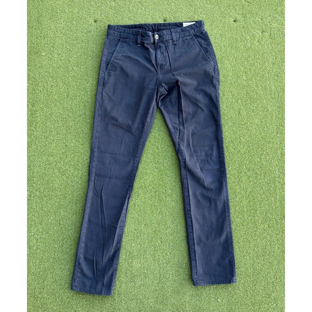 Rag & Bone Standard Issue Chino Pants Mens Size 30 Navy Cotton Made USA